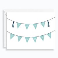 Pennant Thank You Card Set