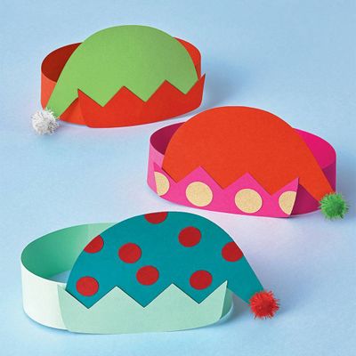 Elf Hats Craft Kit