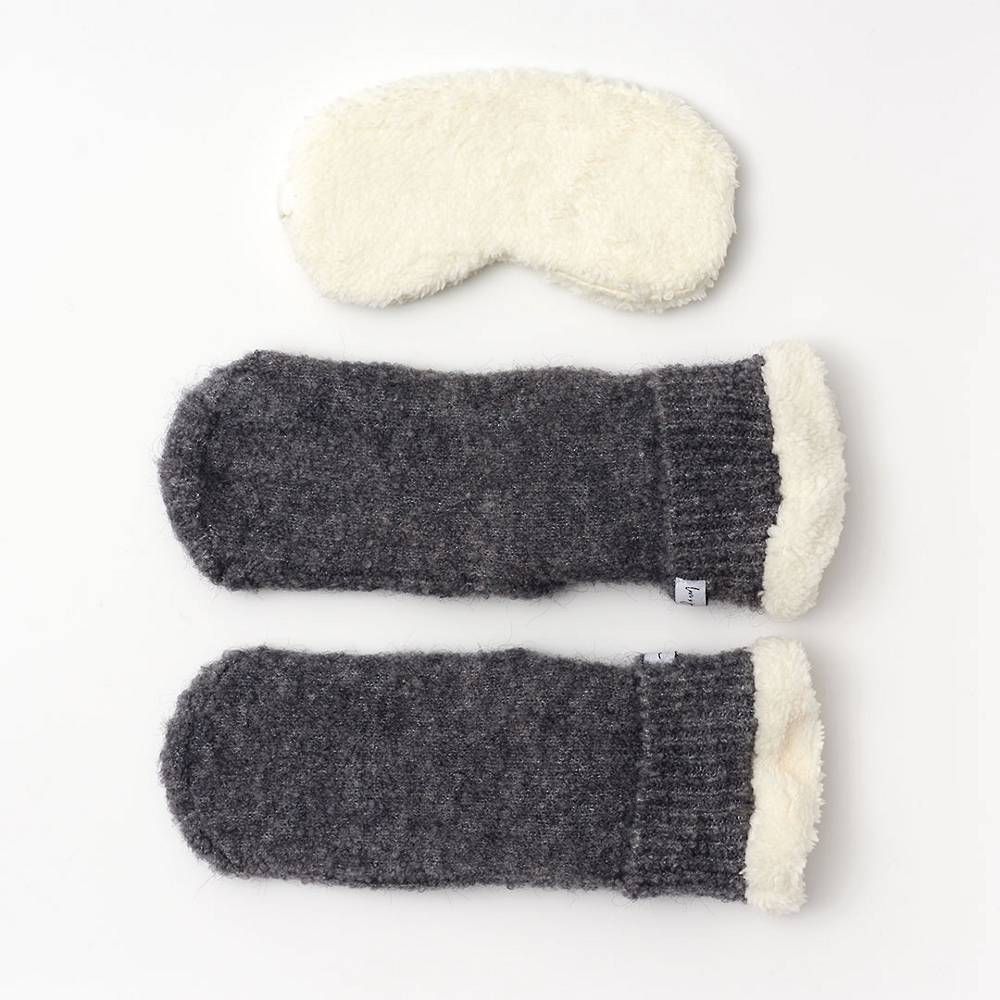 Oversized Sleep Mask & Sock Set