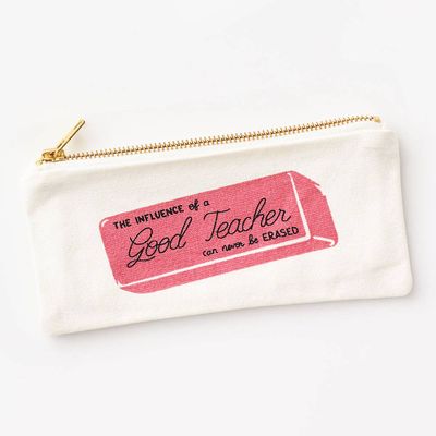 Eraser Canvas Pouch