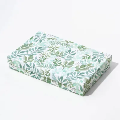 Watercolor Garden Small Shirt Box