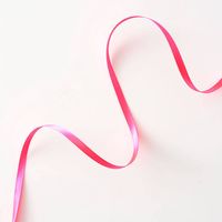 Bubblegum 1/4" Satin Ribbon