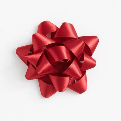 Red Satin Bow