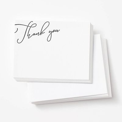 Script Thank You Luxe Stationery Set