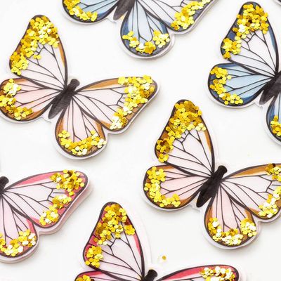 Dimensional Butterfly Stickers