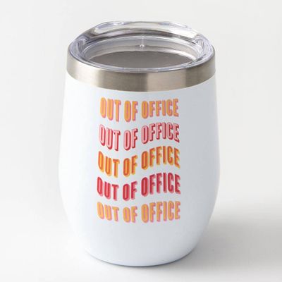 Out Of Office Wine Tumbler