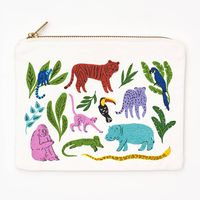 Jungle Animals Pouch