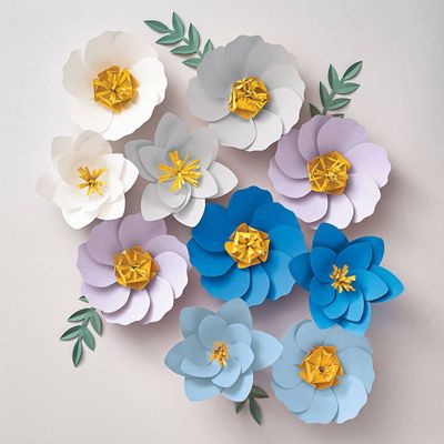 Blue Ombre Blooms Kit