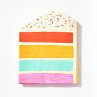 Party Cake Die Cut Napkins