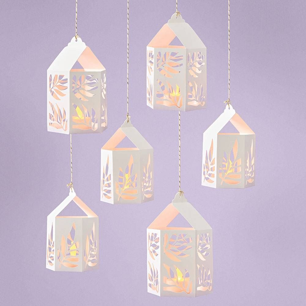 Greenery Hanging Lantern Craft Kit