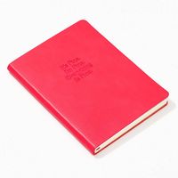 It's Fine Pink Leather Journal