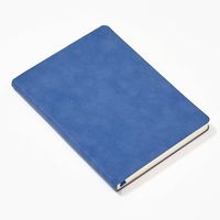 Navy Blue Suede Journal