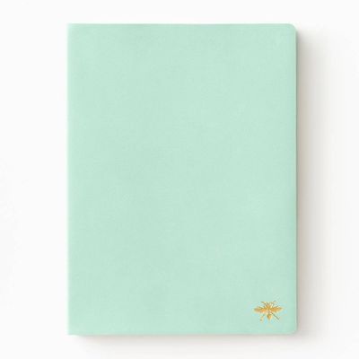 Mint Paper Wasp Large Journal