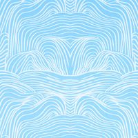 Blue Wave Stone Wrapping Paper