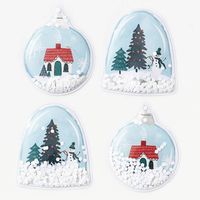 Snow Globe Shaker Stickers