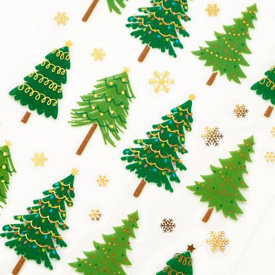 Christmas Tree Stickers