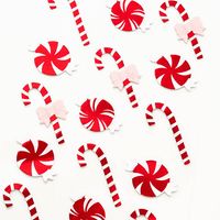 Peppermints Candy Cane Stickers