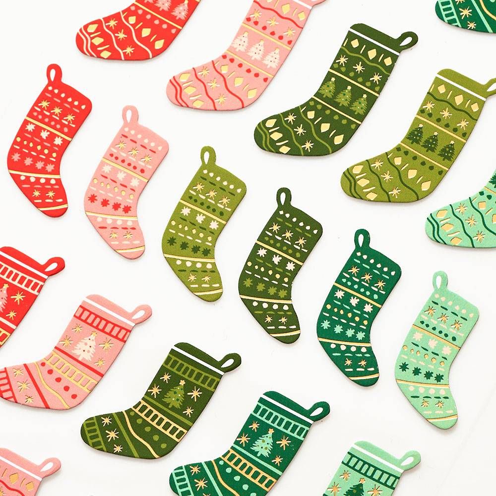 Christmas Stockings Stickers