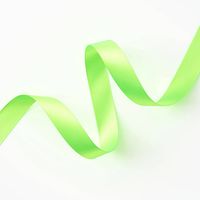 Lime Green Satin Ribbon