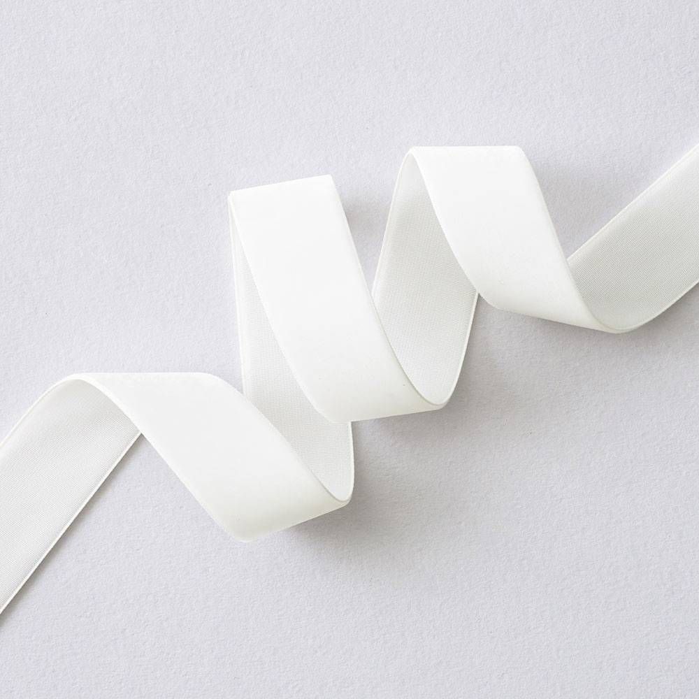 Paper Source Cream Velvet Ribbon