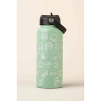 Fifty States Bucket List Water Bottle