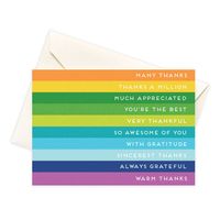 Stripes Thank You Card Set