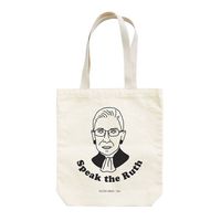 Speak The Ruth Canvas Tote