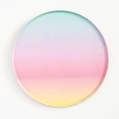 Large Ombre Plates