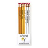 Professional Day Drinker Pencil Set