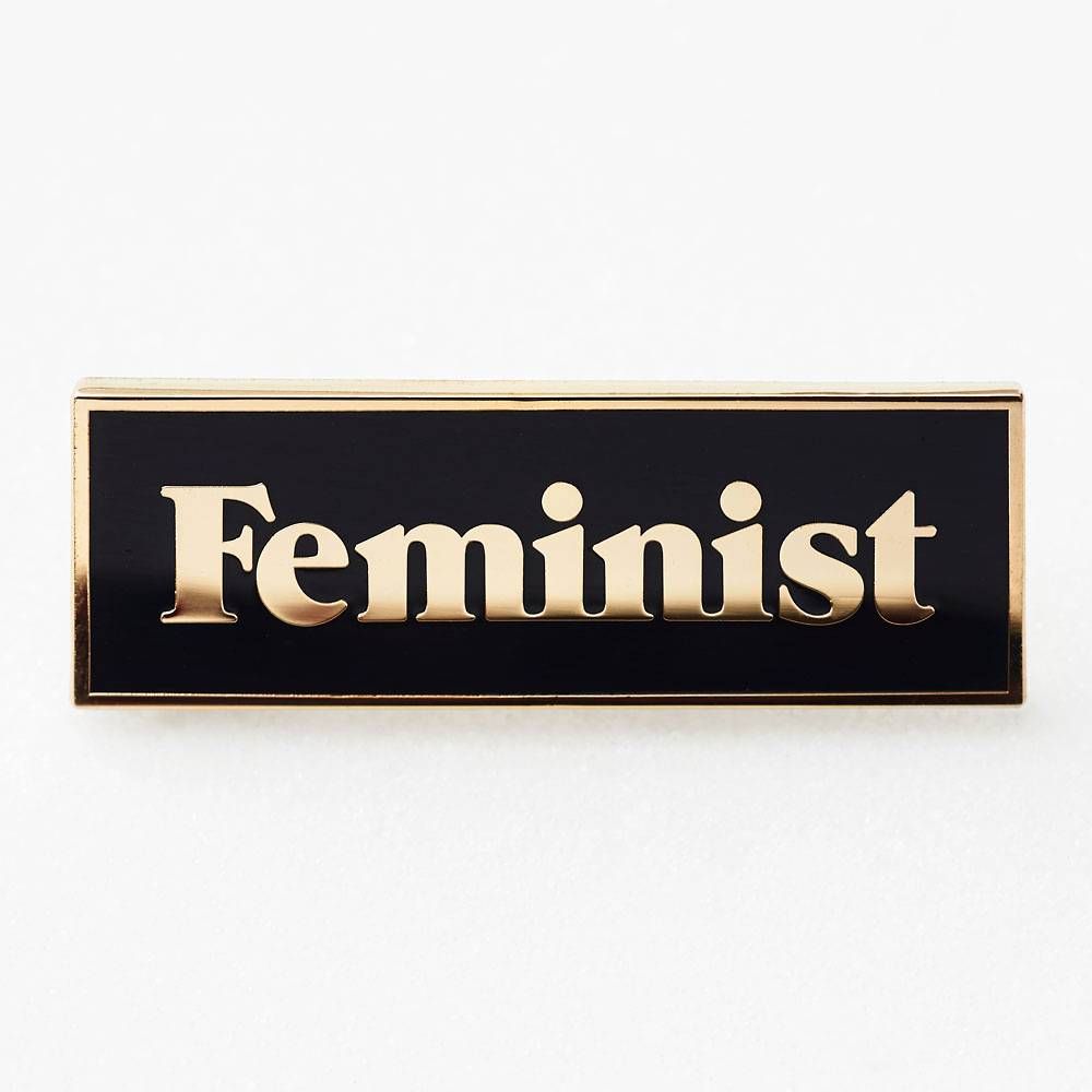 Feminist Enamel Pin