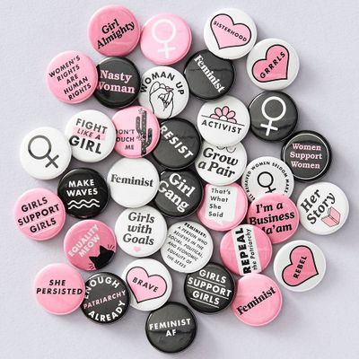 Feminist Button