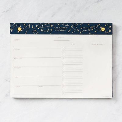 Written in the Stars Weekly Pad