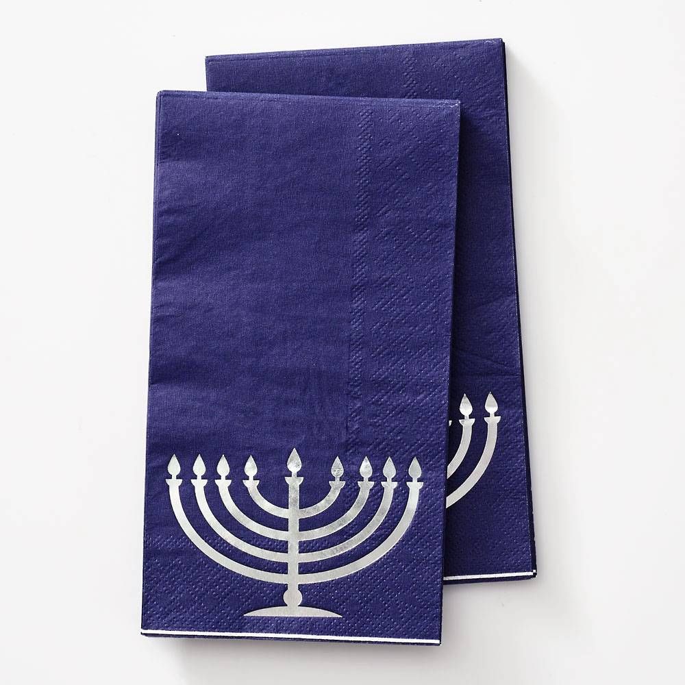 Menorah Guest Napkins