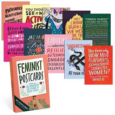 Feminist Postcard Book