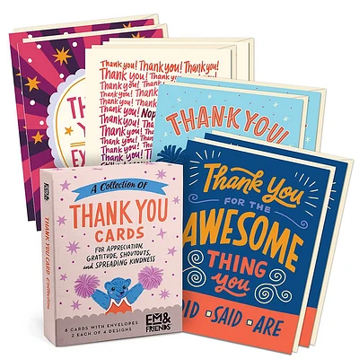 Assorted Thank You Card Set