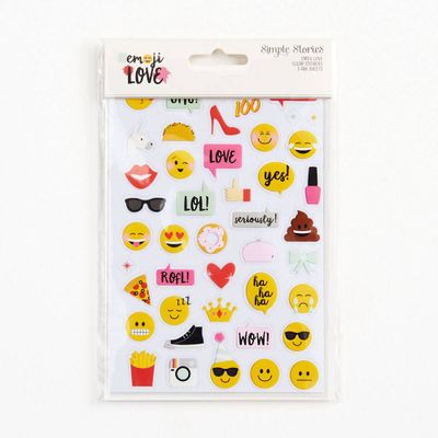 Clear Emoji Sticker Pack
