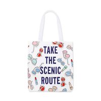 Take The Scenic Route Tote Bag