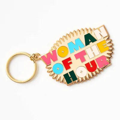 Woman Of The Hour Keychain