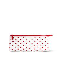 Heart Print Pencil Pouch