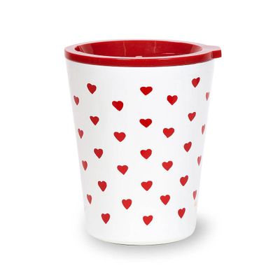 Heart Print Tumbler