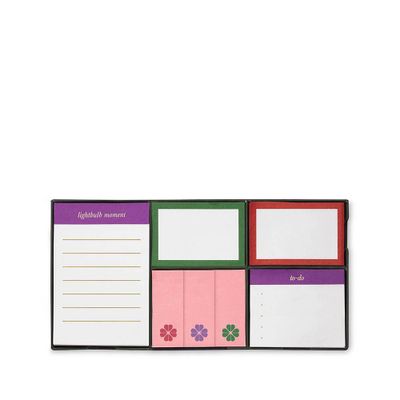 Kate Spade New York Colorblock Sticky Note Set