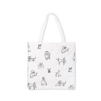 Dog Party Canvas Tote