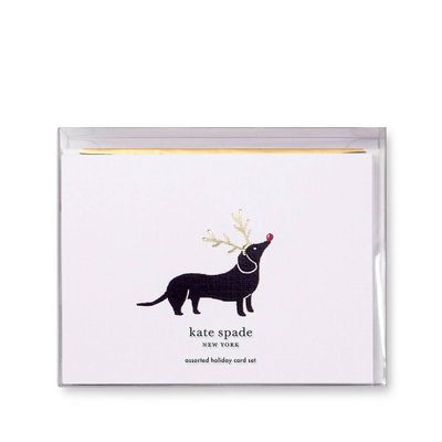 Kate Spade New York Deck The Paws Holiday Card Set