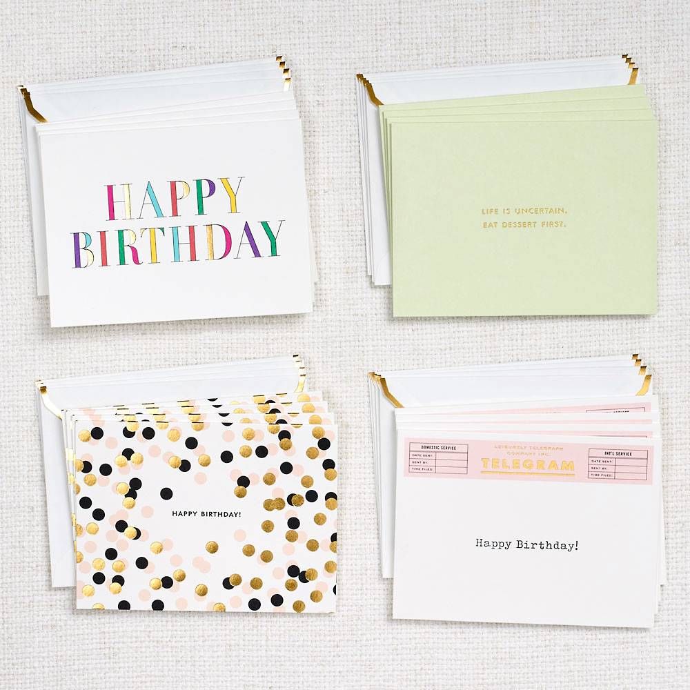 Birthday Card Stationery