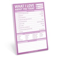 What I Love About You Today Notepad