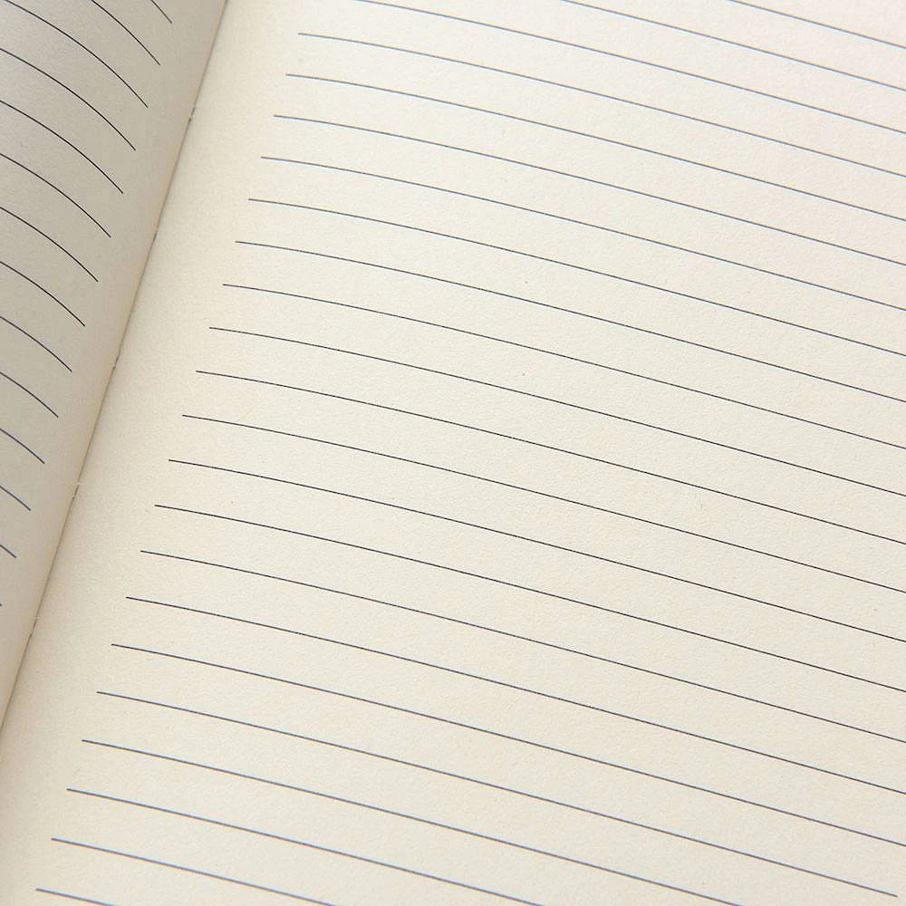 Dark Blue Paper Wasp Lined Journal