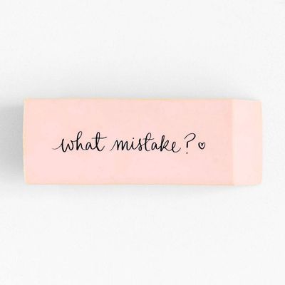 What Mistake? Giant Pink Eraser