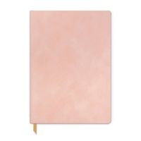 Dusty Pink Vegan Suede Journal