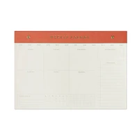 Chili Weekly Agenda Desk Pad