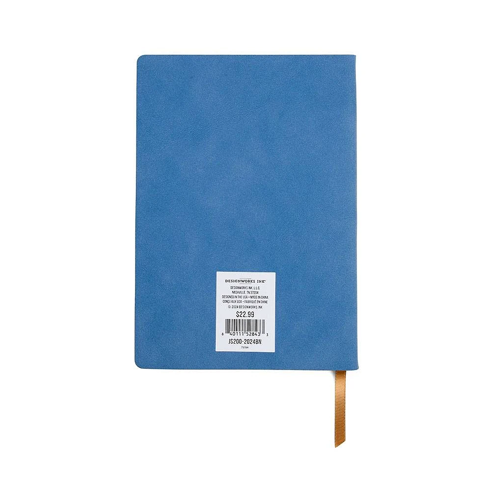 Cornflower Blue Vegan Suede Journal